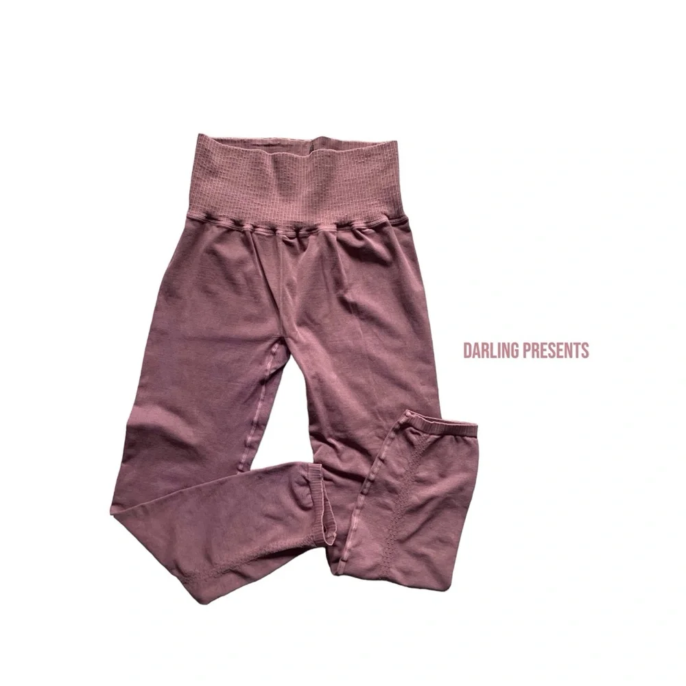 Free People Movement Good Karma HR 7/8 Leggings Women Color Brown Size M/L